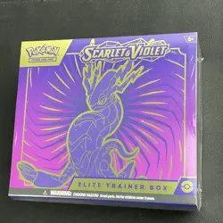 Pokemon TCG Scarlet and Violet Base Set Elite Trainer Box ETB Miraidon - Image 1
