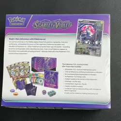 Pokemon TCG Scarlet and Violet Base Set Elite Trainer Box ETB Miraidon - Image 2