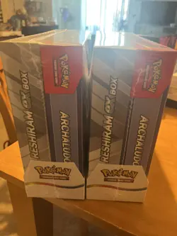 x2 Pokemon Archaludon EX and Reshiram EX Special Collection Box - Image 2