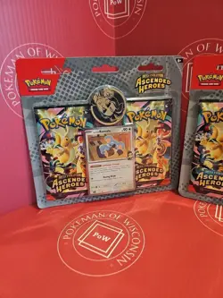 Pokemon Mega Evolution Ascended Heroes 2-Pack Blister (Factory Sealed) Lot of 4 - Image 2