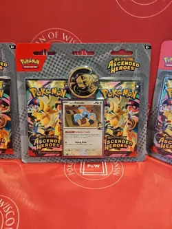 Pokemon Mega Evolution Ascended Heroes 2-Pack Blister (Factory Sealed) Lot of 4 - Image 4