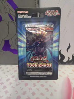 Yugioh Toon Chaos Blister Pack 7 Cards Konami Yu-Gi-Oh! - Image 1