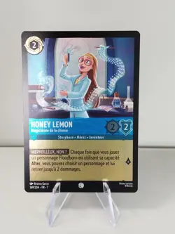 LORCANA FR Card - Chapter 7 169/204 Honey Lemon -✨ FOIL ✨ New - Image 1