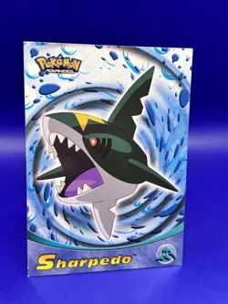 POKEMON TOPPS ADVANCED CARD SHARPEDO #73 MP- - Image 4