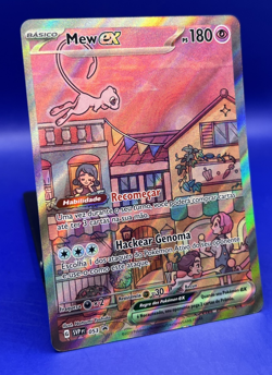 2023 Pokemon Card 053 Mew Ex Promo 151 Portuguese Edition NM - Image 2