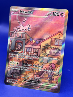 2023 Pokemon Card 053 Mew Ex Promo 151 Portuguese Edition NM - Image 3