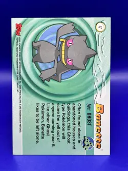 Banette #17 Pokemon Topps Advanced Card LP - Image 4