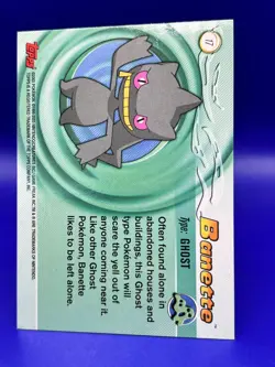 Banette #17 Pokemon Topps Advanced Card LP - Image 5