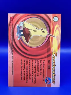 Pokemon Card Advanced Topps Combusken #25 LP- - Image 5