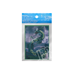 Pokemon Card Game Official Sleeves Pokemon Center Rayquaza Storm (64) - Image 1