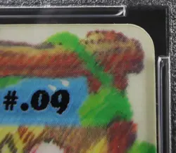 PSA 9 Pokemon Card Pikachu & Caterpie #09 Japanese Stitch Touch Bandai Sealdass - Image 3