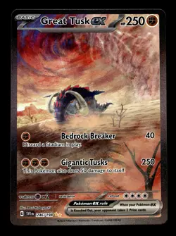 Great Tusk ex 246/198 S&V Base Set Special Illustration Rare Pokemon TCG - Image 1