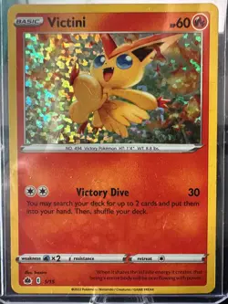 Pokemon 2022 Victini Holo Foil 5/15 Bewear 12/15 Chinchou 8/15 Lapras 6/15 - Image 3