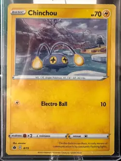 Pokemon 2022 Victini Holo Foil 5/15 Bewear 12/15 Chinchou 8/15 Lapras 6/15 - Image 4