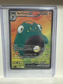 Pokemon NM Holo Bellibolt ex - 237/193 Ultra Rare SV02: Paldea Evolved - Image 1