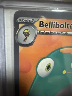 Pokemon NM Holo Bellibolt ex - 237/193 Ultra Rare SV02: Paldea Evolved - Image 3