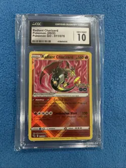 Pokemon Go Radiant Charizard 011/078 - Image 1