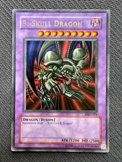 Yugioh B. Skull Dragon Unlimited Edition Ultra Rare MRD-018 LP - Image 1