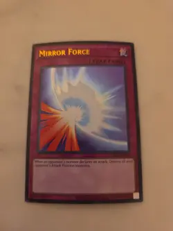 YUGIOH MIRROR FORCE LCKC-EN053 ULTRA UNLIMITED ED NM - Image 1