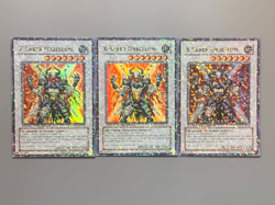 yugioh 3X X-Saber Urbellum DT01-EN034 Ultra Parallel Rare Near Mint play set - Image 3