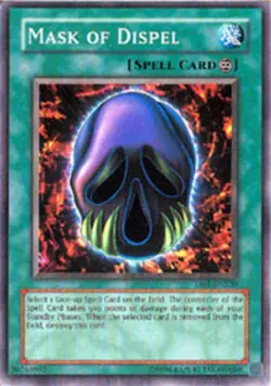 1x (P) Mask of Dispel - DB1-EN220 - Common - Unlimited Edition YuGiOh - Image 1