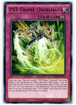 1x (EX) PSY-Frame Overload - HSRD-EN037 - Rare - 1st Edition YuGiOh - Image 1