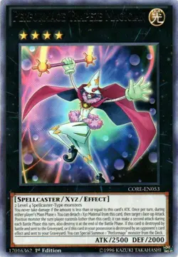 1x (EX) Performage Trapeze Magician - CORE-EN053 - Rare - 1st Edition YuGiOh - Image 1