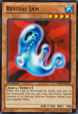 1x (EX) Revival Jam - BP02-EN010 - Common - 1st Edition YuGiOh - Image 1