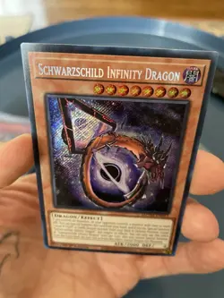 YuGiOh Schwarzschild Infinity Dragon 1st Edition MZTM-EN013 - Image 3