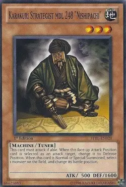 1x (LP) Karakuri Strategist mdl 248 "Nishipachi" - STBL-EN021 - Common - 1st Edi - Image 1