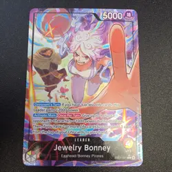 One Piece TCG OP15 -EB04 Jewelry Bonney Leader Alt Art EB04-001 NM - Image 1