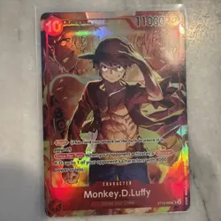 One Piece Treasure Booster Promo Monkey D. Luffy ST10-006 SR English - Image 1