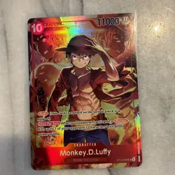 One Piece Treasure Booster Promo Monkey D. Luffy ST10-006 SR English - Image 5