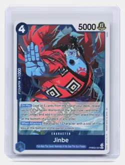 Jinbe One Piece Premium Booster -The Best- #PRB02-007 Rare - Image 1
