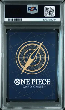 SILVER GEAR 5 MONKEY D. LUFFY One Piece OP11 3rd Anniversary Japanese 119 PSA 10 - Image 2