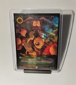 Lorcana Set 10 Enchanted Whispers in the Well Malicious Mean and Scary 231/204 - Image 1