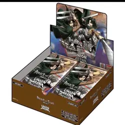 Union Arena CCG: Attack on Titan Booster Box (UE10BT) SEALED ENGLISH - Image 1