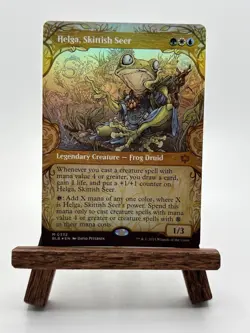 Foil Helga, Skittish Seer (Showcase) - BLB 0332 MTG Magic The Gathering - Image 1