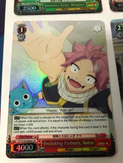 Frolicking Partners, Natsu SR Fairy Tail 100 Years Weiss Schwarz FT/S120-E066S - Image 1