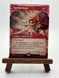 Manifold Mouse (Showcase) - BLB 0318 MTG Magic The Gathering - Image 1