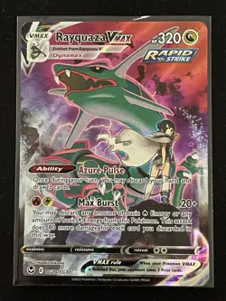 Pokemon TCG Silver Tempest Rayquaza Vmax Ultra Rare Holo Card TG20/TG30 - Image 1