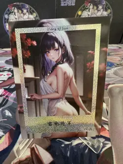Goddess Story Diary Of Love Raiden Shogun Genshin Impact PR-05 Waifu Cards - Image 1
