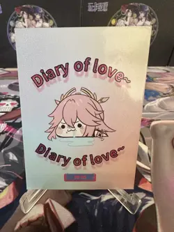 Goddess Story Diary Of Love Raiden Shogun Genshin Impact PR-05 Waifu Cards - Image 2