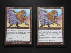 2x Masticore LP/MP [Urza's Destiny] Mtg Magic Free Tracking! - Image 1