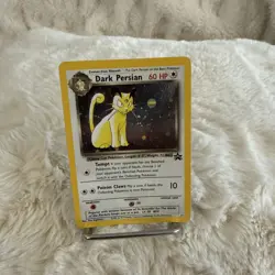 Dark Persian Pokemon Card WOTC Black Star Promo #17 Holo 2000 NM - Image 1