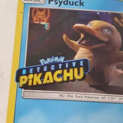 Psyduck - (Detective Pikachu Stamped) SM199 SM Promos Pokemon Card TCG Promo - Image 2