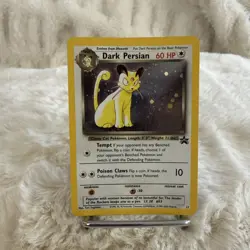 Dark Persian Pokemon Card WOTC Black Star Promo #17 Holo 2000 NM - Image 2