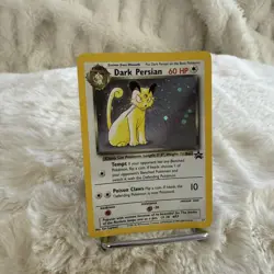 Dark Persian Pokemon Card WOTC Black Star Promo #17 Holo 2000 NM - Image 3