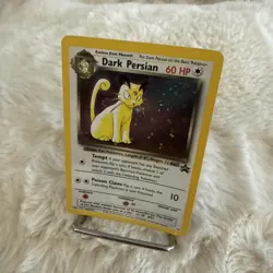 Dark Persian Pokemon Card WOTC Black Star Promo #17 Holo 2000 NM - Image 5
