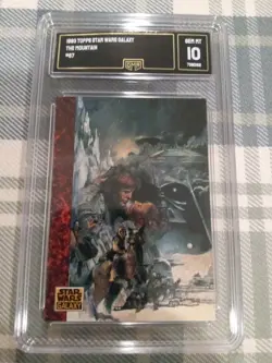 💎 Star Wars Galaxy 1993 Topps GMA Grade 10 GEM Empire Strikes Back #67 Card - Image 1